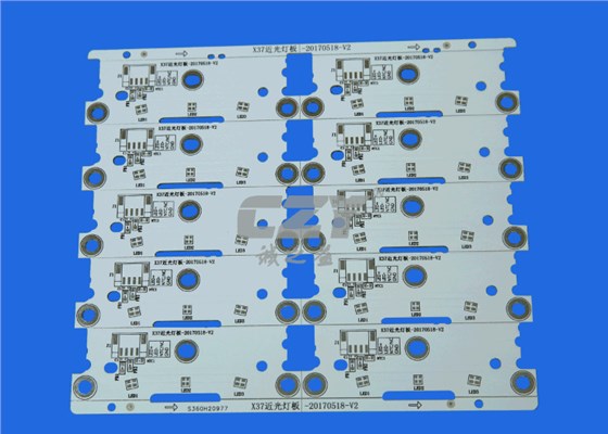 铝基板双面pcb 铝基板双面pcb