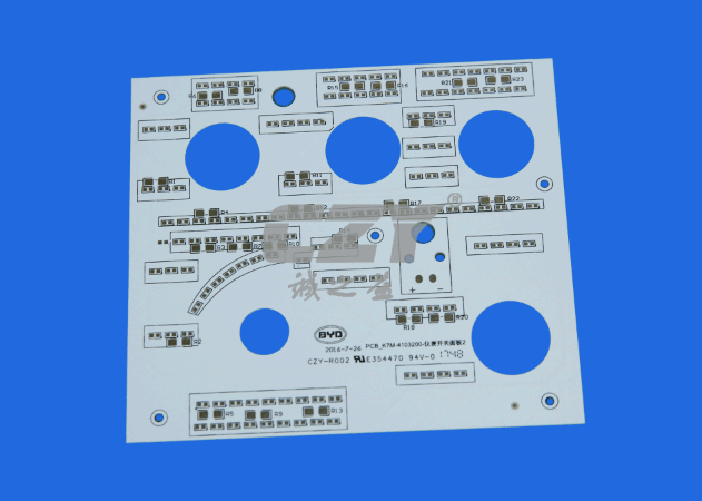 led汽车灯铝基板打样